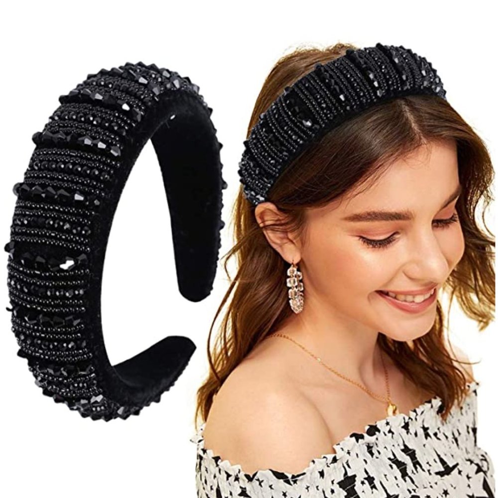 Black Luxurious Headband 🖤🖤🖤🖤